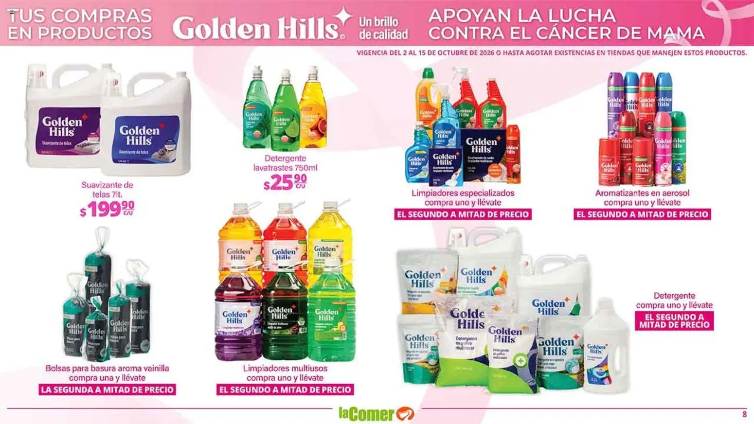 Vista previa las ofertas de la tienda La Comer - La Comer folleto es la tienda rosa desde el 02/10/2026 