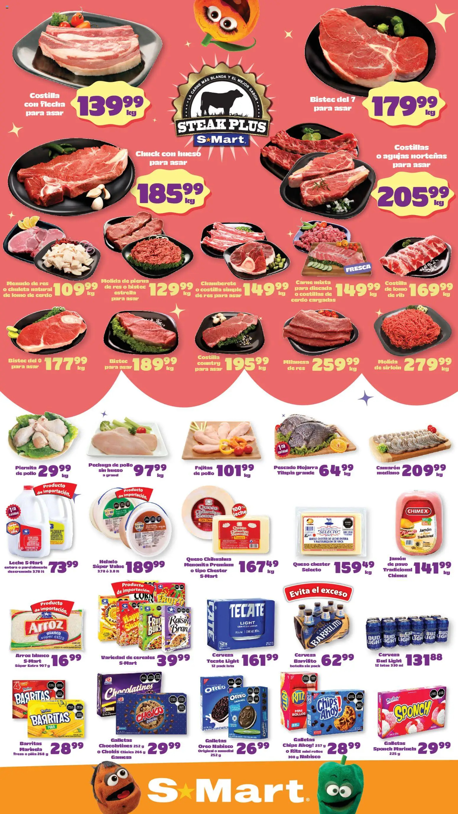 Vista previa las ofertas de la tienda S-Mart - S-Mart folleto Nuevo Laredo desde el 15/05/2026 