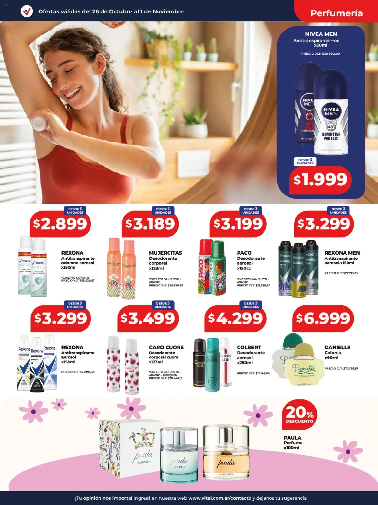 Vista previa del folleto de la tienda Vital válido desde el 26/10/2026 
