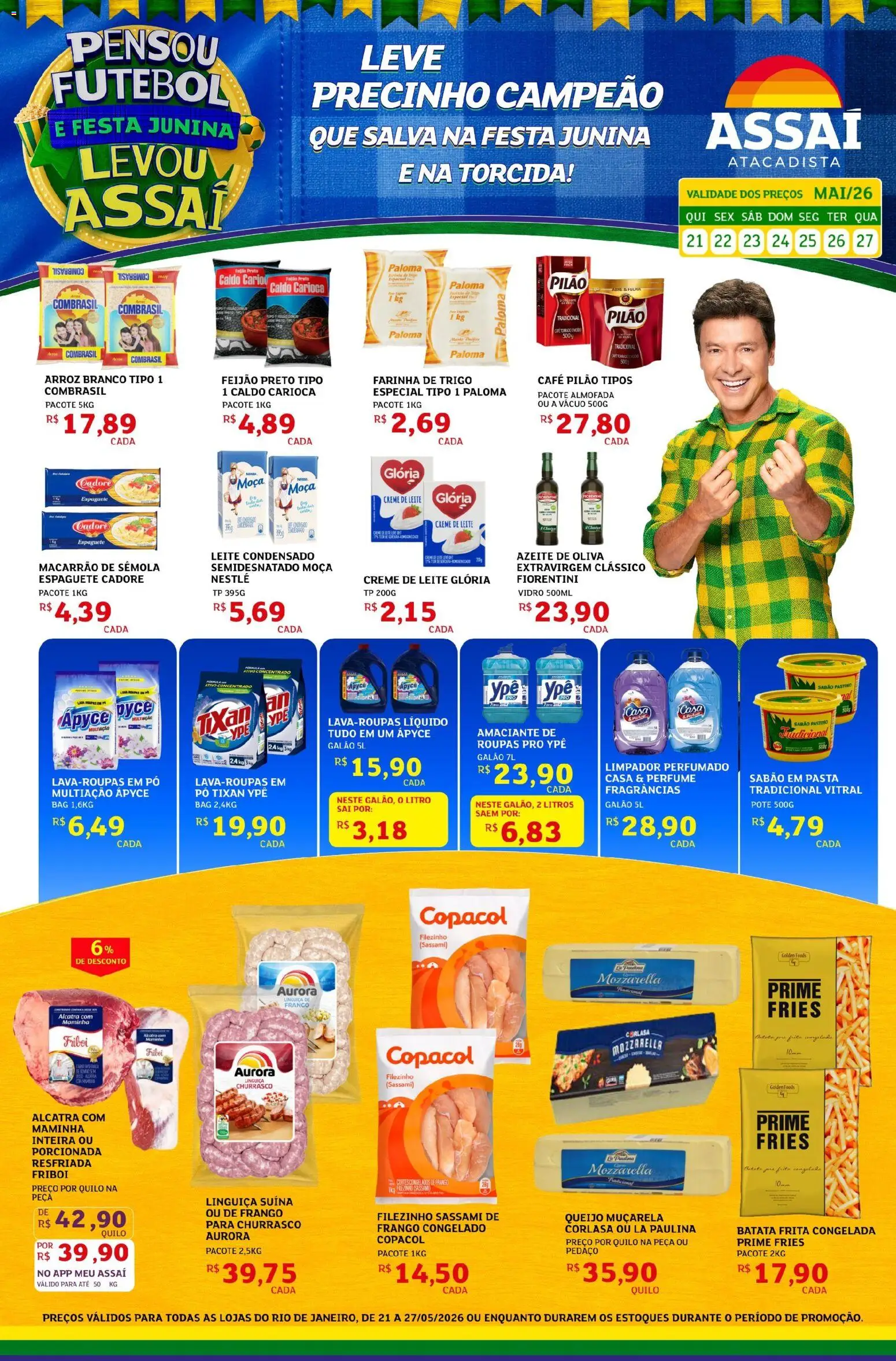 Pré-Visualização do folheto "Assaí Atacadista ofertas - RJ" da loja Assaí Atacadista válido a partir de 21/05/2026