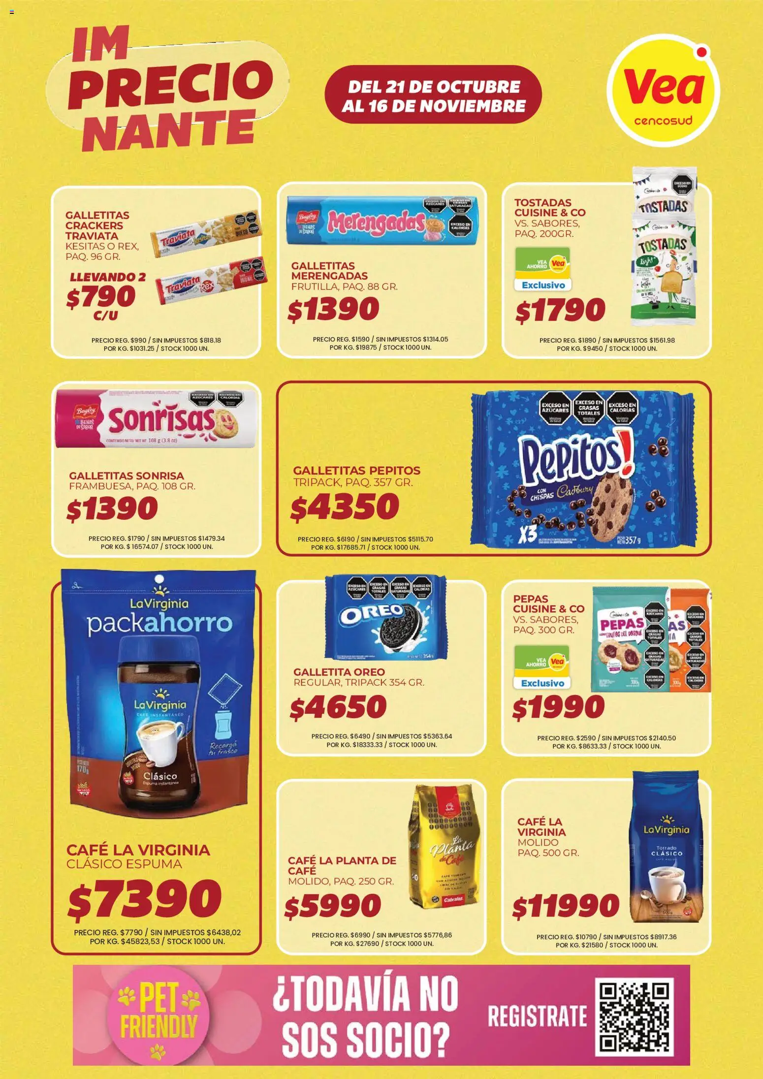 Vista previa del folleto de la tienda Vea válido desde el 21/10/2026 