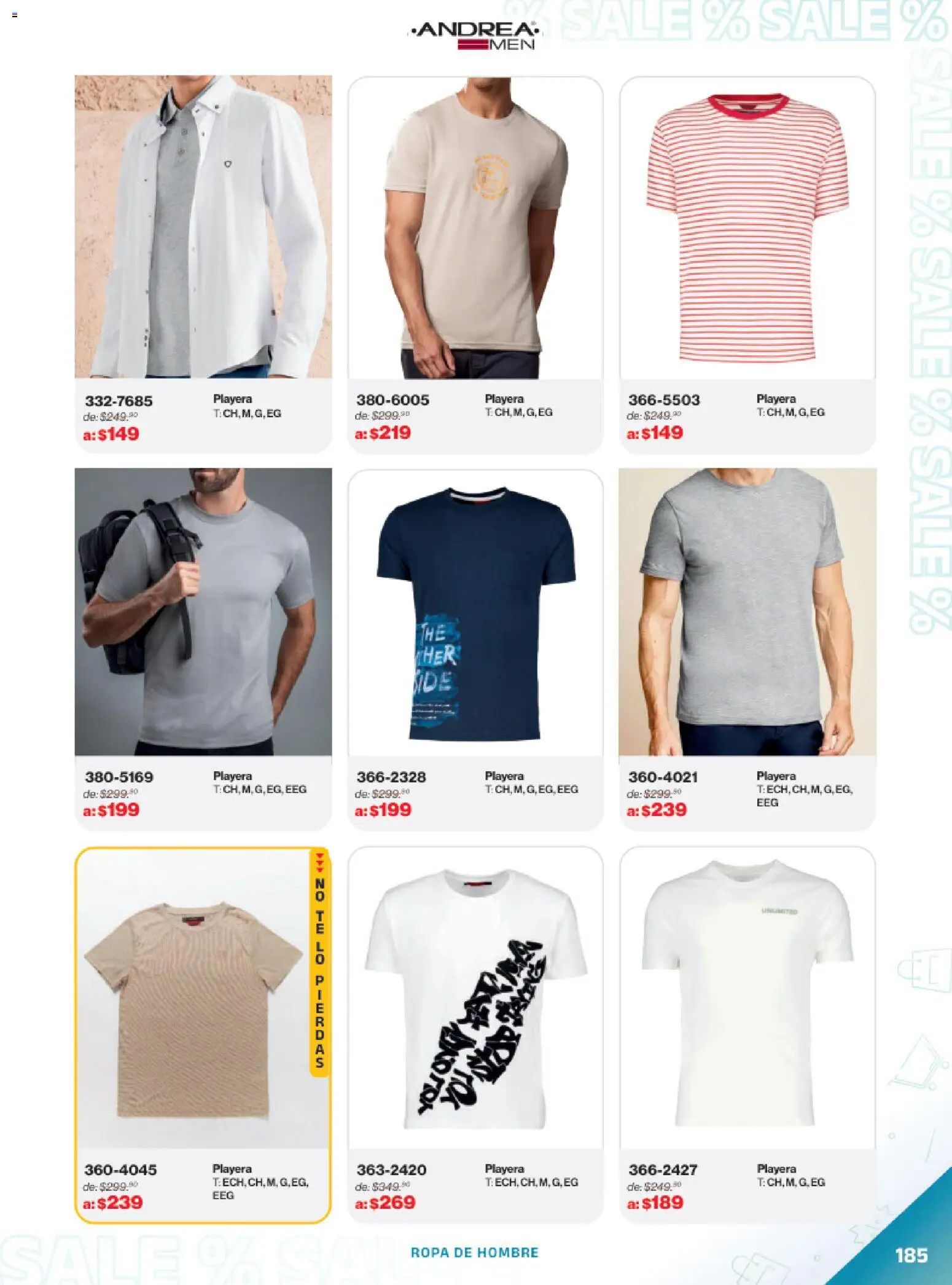 Vista previa las ofertas de la tienda Andrea - Catálogo Outlet desde el 21/12/2025 - Playera, Ropa