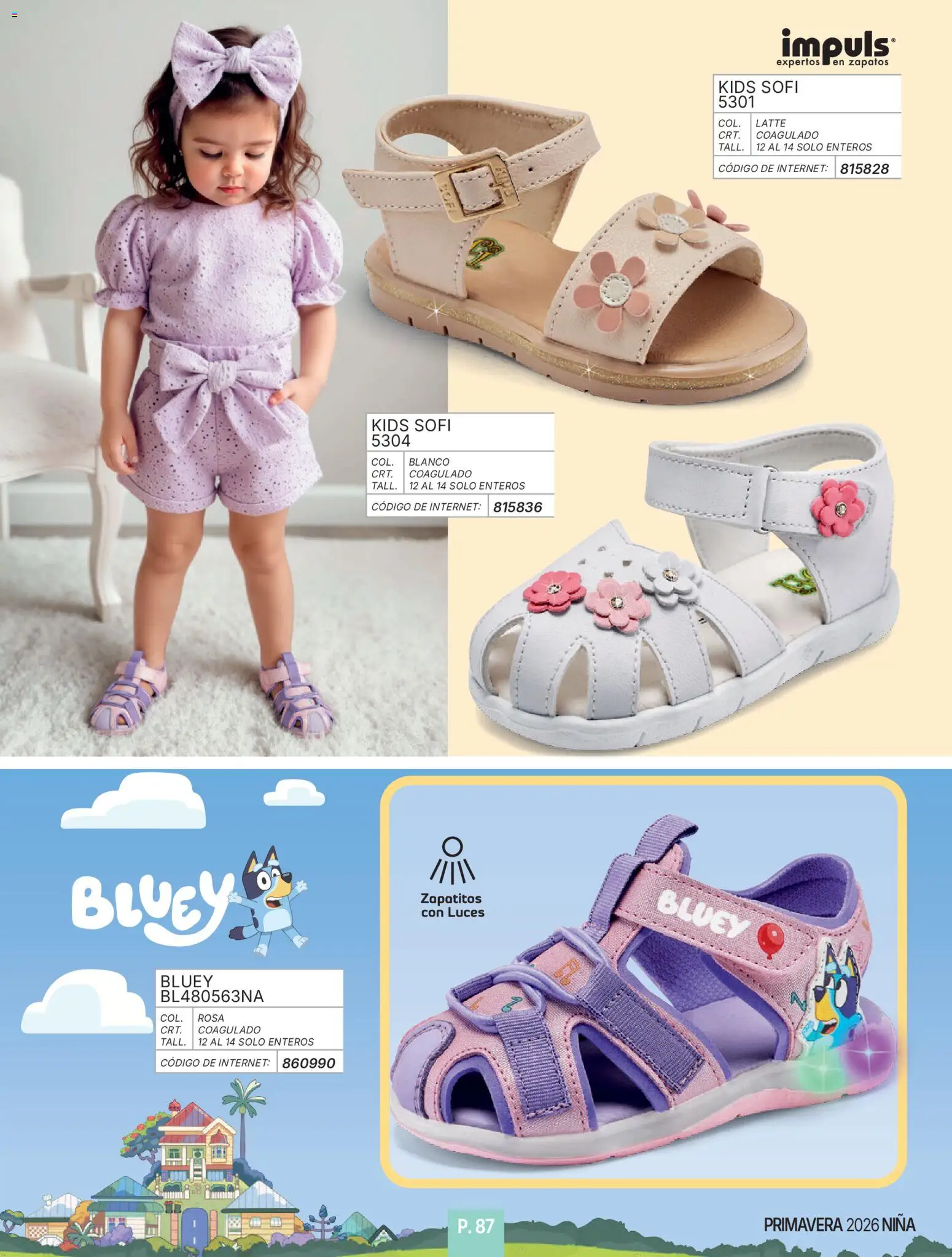 Vista previa las ofertas de la tienda Impuls - Catálogo Niña desde el 01/01/2026 - Zapatos