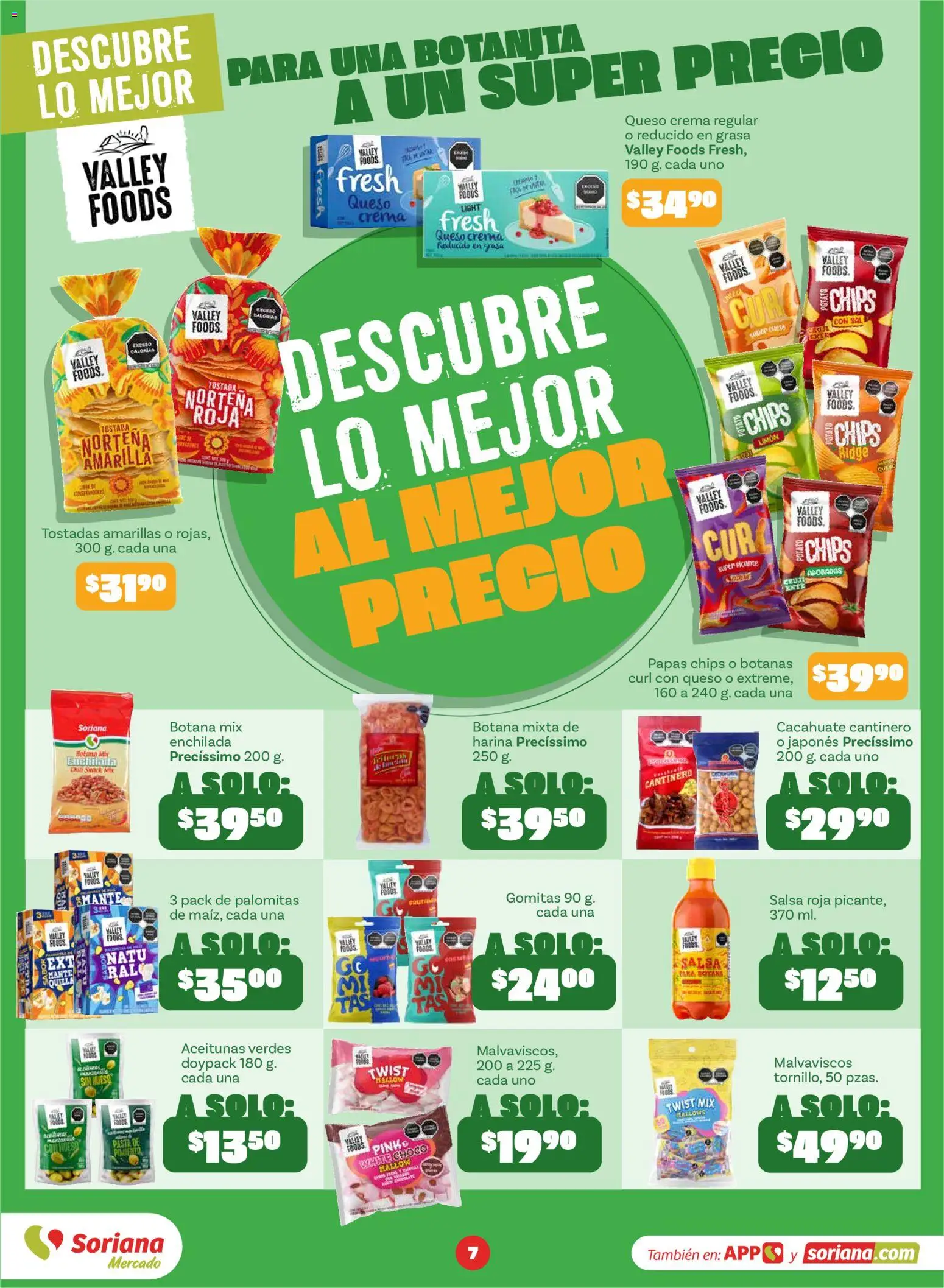 Vista previa las ofertas de la tienda Soriana - Soriana Descubre lo mejor al mejor precio Mercado Nacional desde el 01/09/2026 