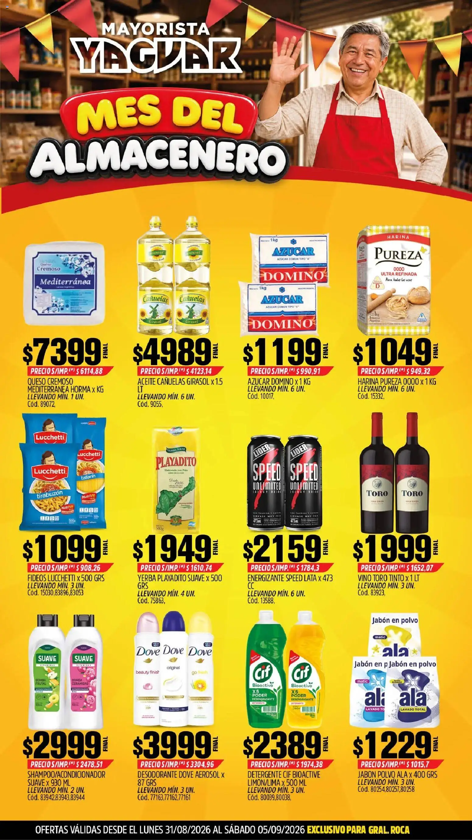 Vista previa del folleto de la tienda Yaguar válido desde el 31/08/2026 