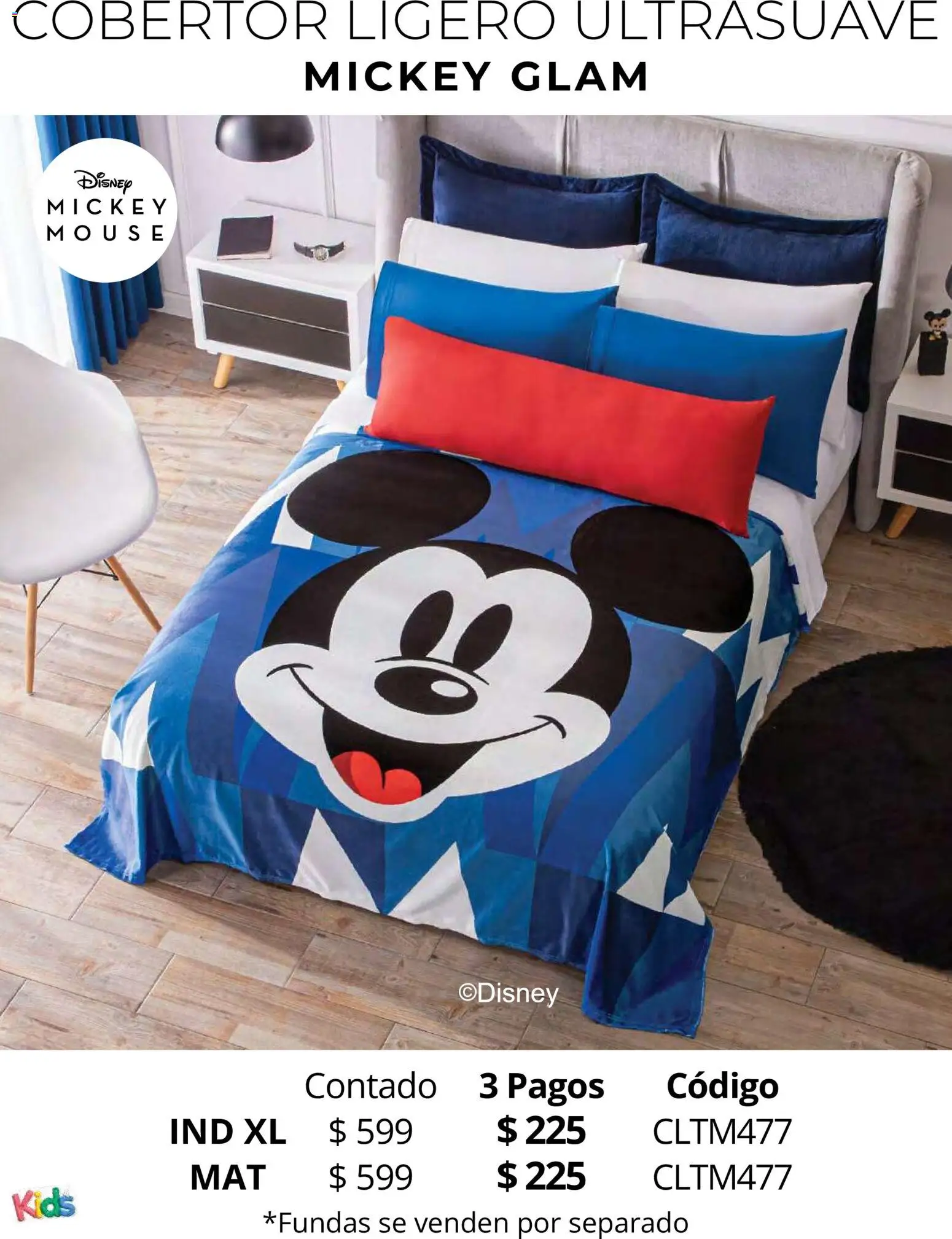 Vista previa las ofertas de la tienda Colchas Concord - Colchas Concord catálogo Kids desde el 01/05/2026 - Mouse, Cobertor