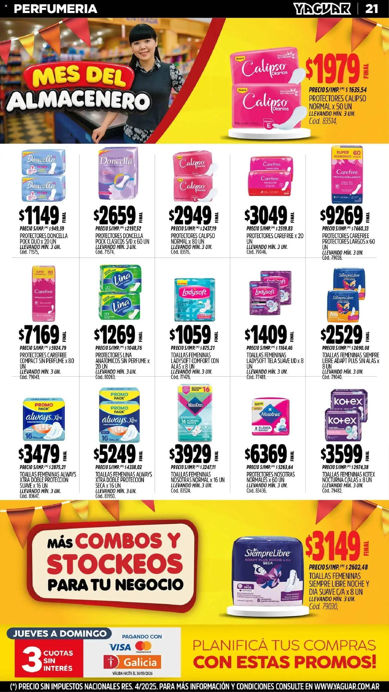 Vista previa del folleto de la tienda Yaguar válido desde el 31/08/2026 