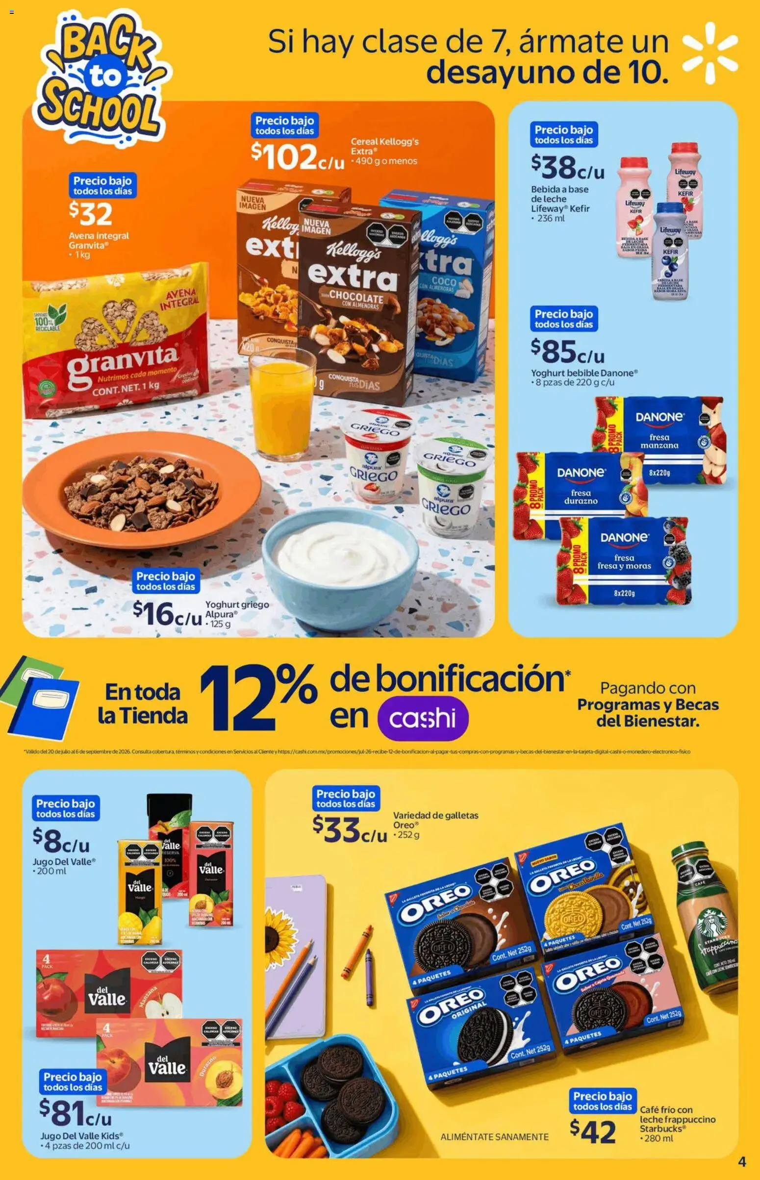 Vista previa las ofertas de la tienda Walmart Express - Walmart Express folleto Back to School desde el 13/08/2026 