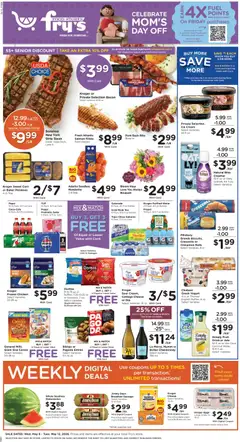 Ad Preview of Fry's Food Fry's Food Weekly Ad from 05/06/2026