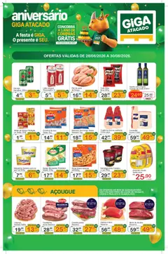 Pré-Visualização do folheto "GIGA Atacado ofertas FDS" da loja GIGA Atacado válido a partir de 28/08/2026