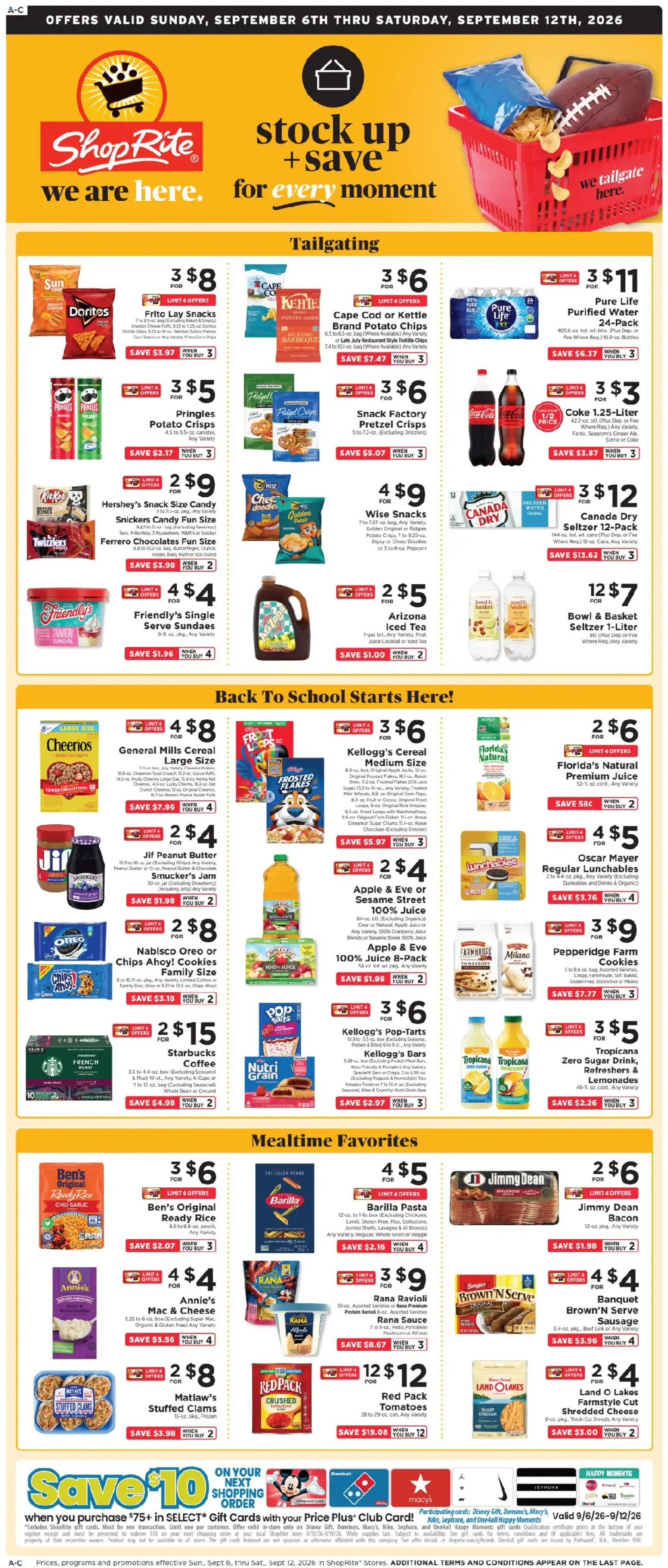 Ad Preview of ShopRite ShopRite Weekly Ad from 09/06/2026