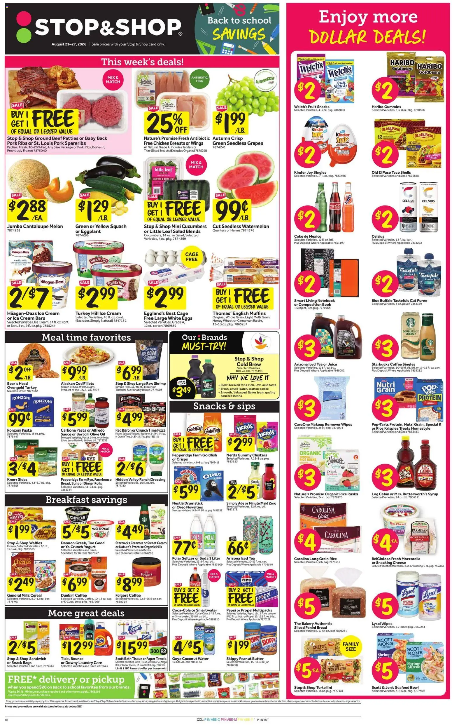 Ad Preview of Stop & Shop Stop & Shop Weekly Circular - CT from 08/21/2026