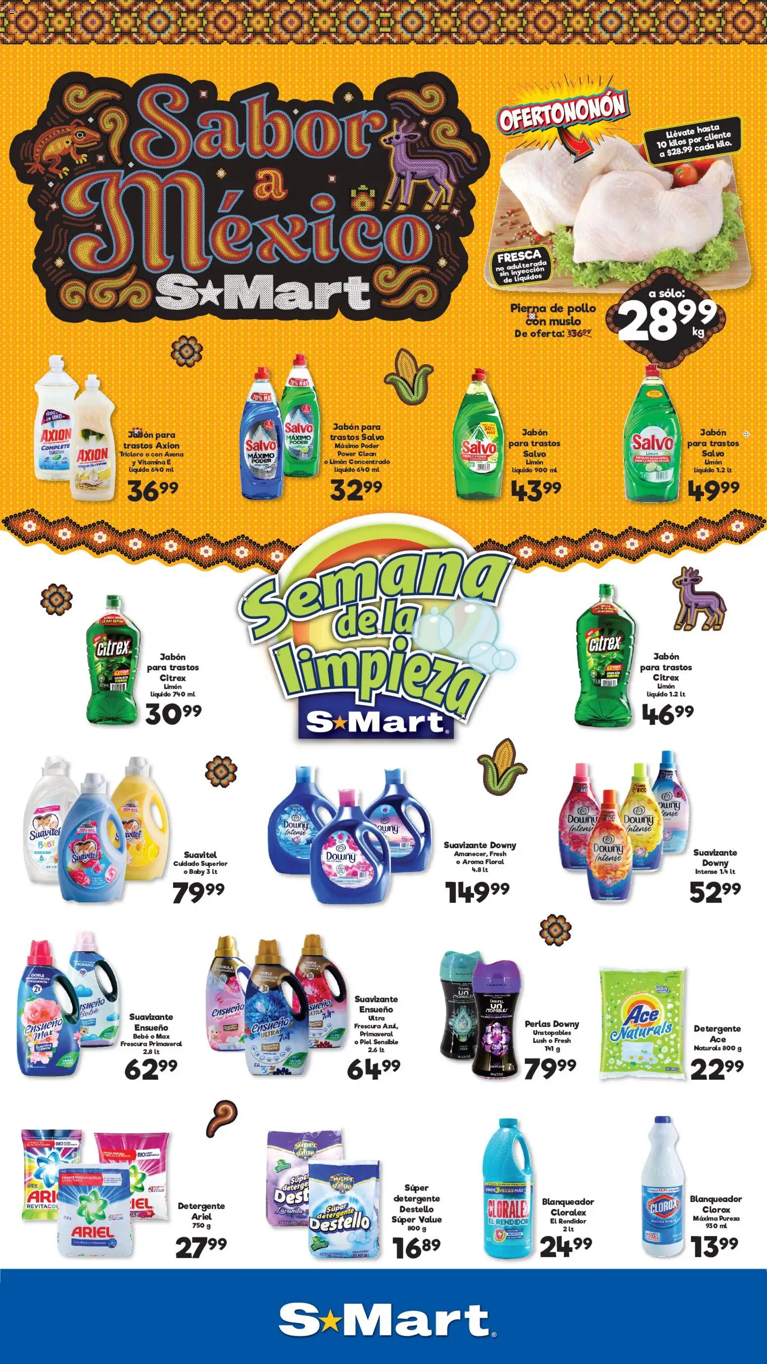 Vista previa las ofertas de la tienda S-Mart - S-Mart folleto Ofertas de feria Matamoros, Nuevo Laredo, Reynosa desde el 04/09/2026 