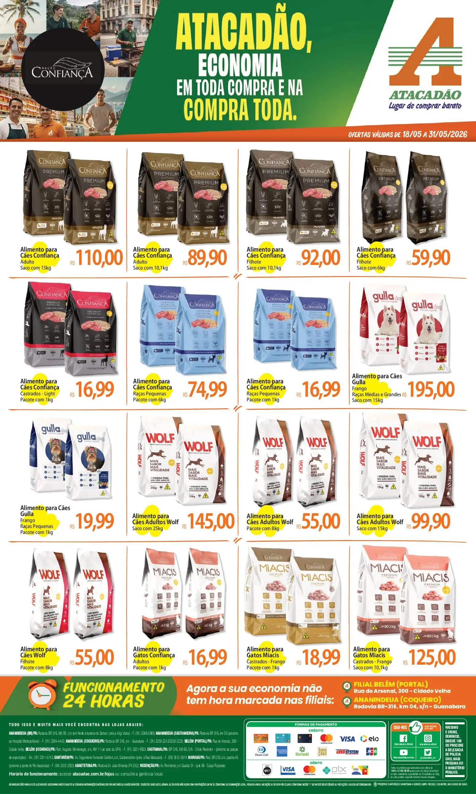Pré-Visualização do folheto "Atacadão ofertas - PA" da loja Atacadão válido a partir de 18/05/2026