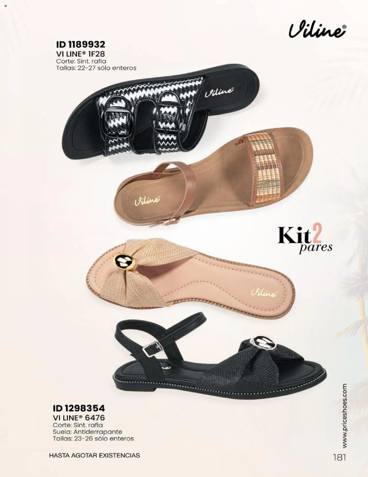 Vista previa las ofertas de la tienda Price Shoes - Price Shoes catálogo Sandalias 2026 desde el 23/06/2026 