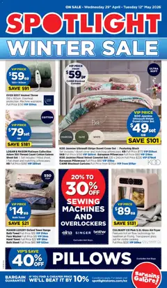 Preview of catalogue Spotlight catalogue from shop Spotlight valid 29 Apr 2026