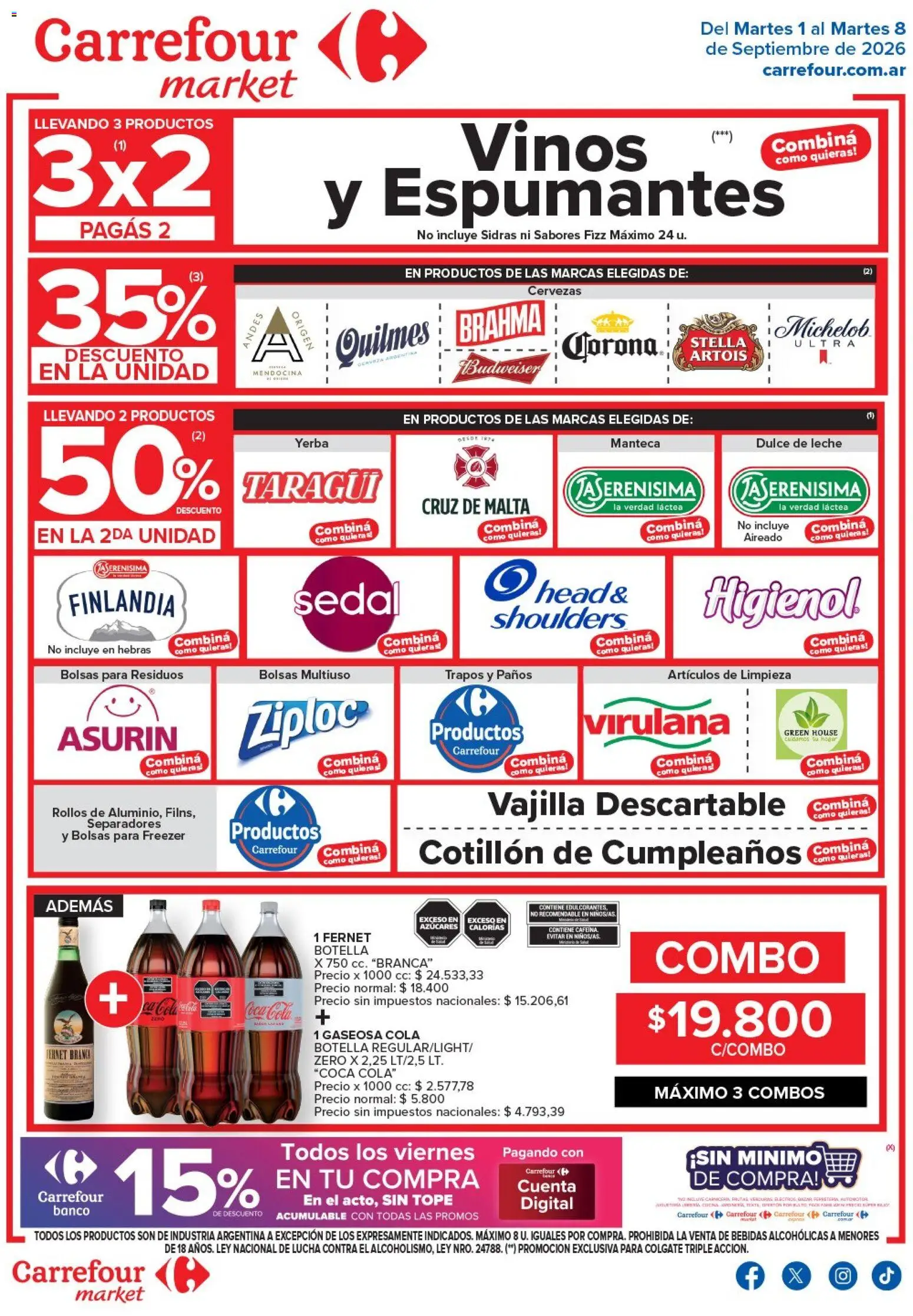 Vista previa del folleto de la tienda Carrefour Market válido desde el 01/09/2026 