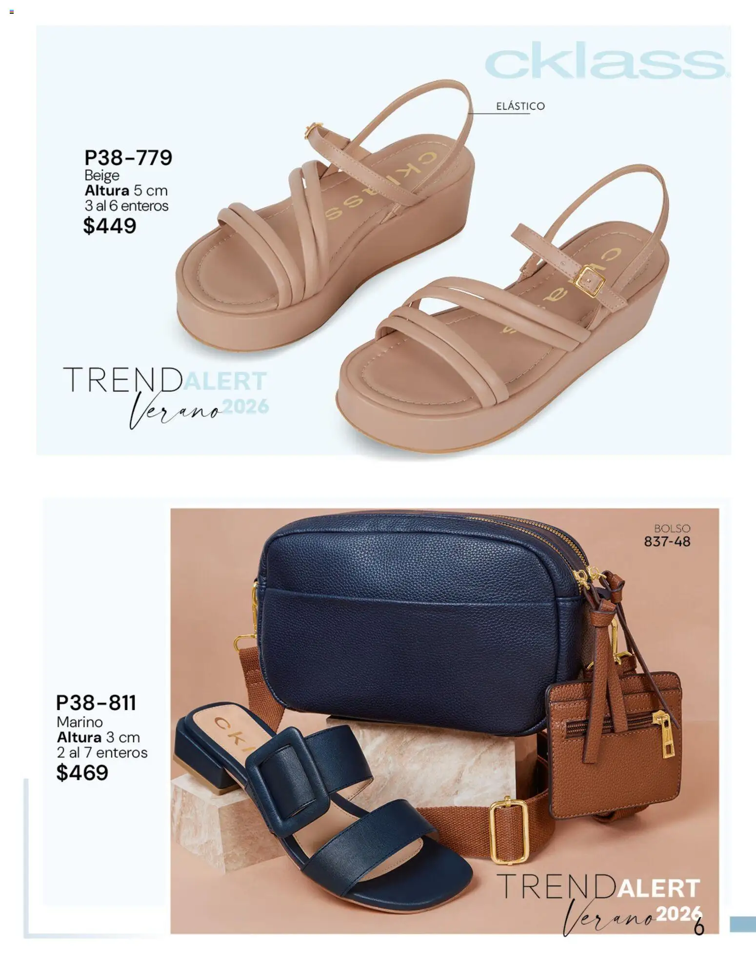 Vista previa las ofertas de la tienda Cklass - Cklass catálogo Novedades de verano calzado desde el 01/05/2026 - Bolso
