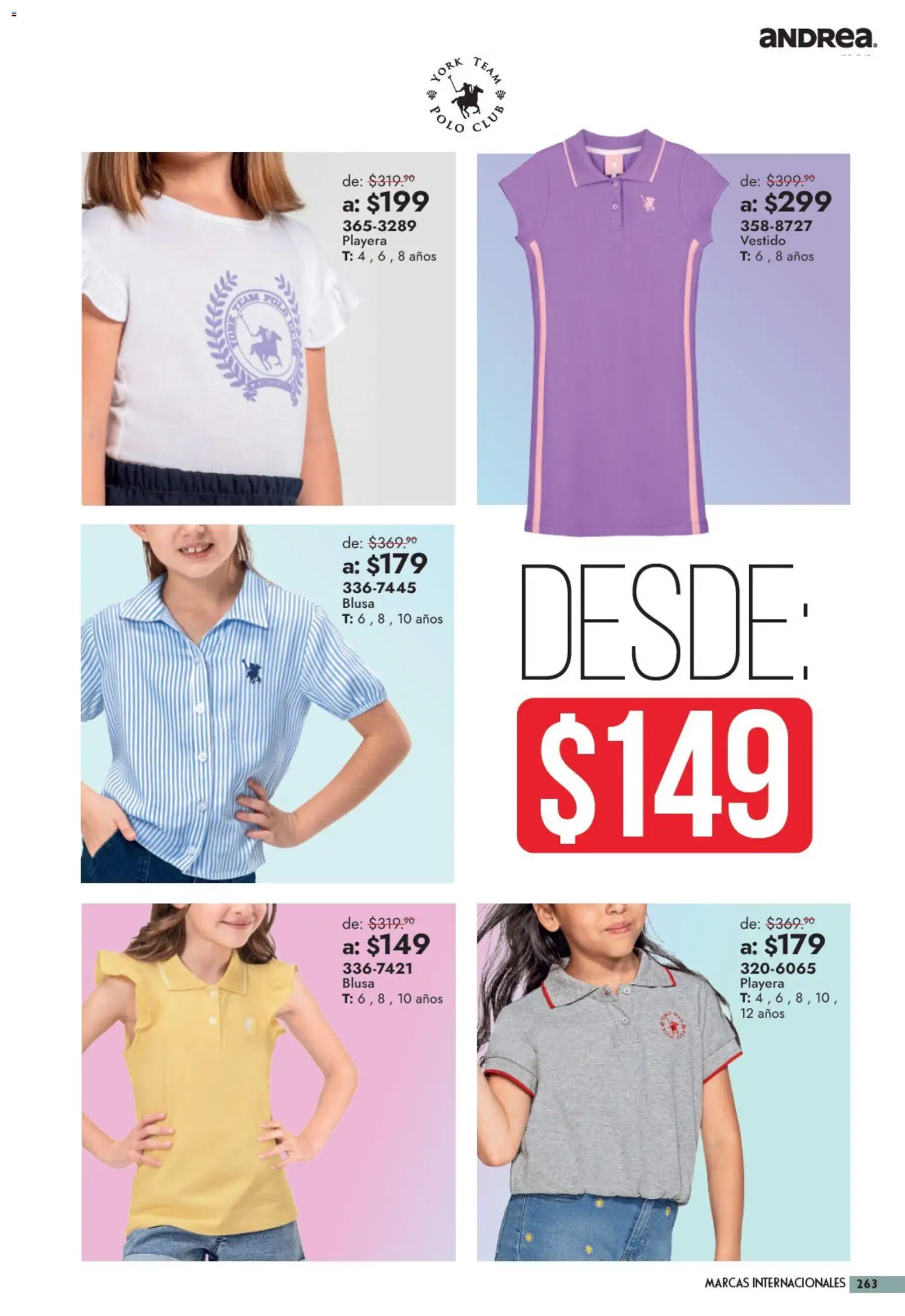 Vista previa las ofertas de la tienda Andrea - Andrea catálogo Outlet desde el 13/09/2026 