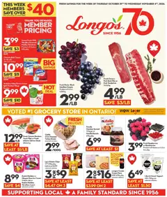 Preview of leaflet Longo's weekly flyer / circulaire from shop Longo's is valid from Oct 29, 2026