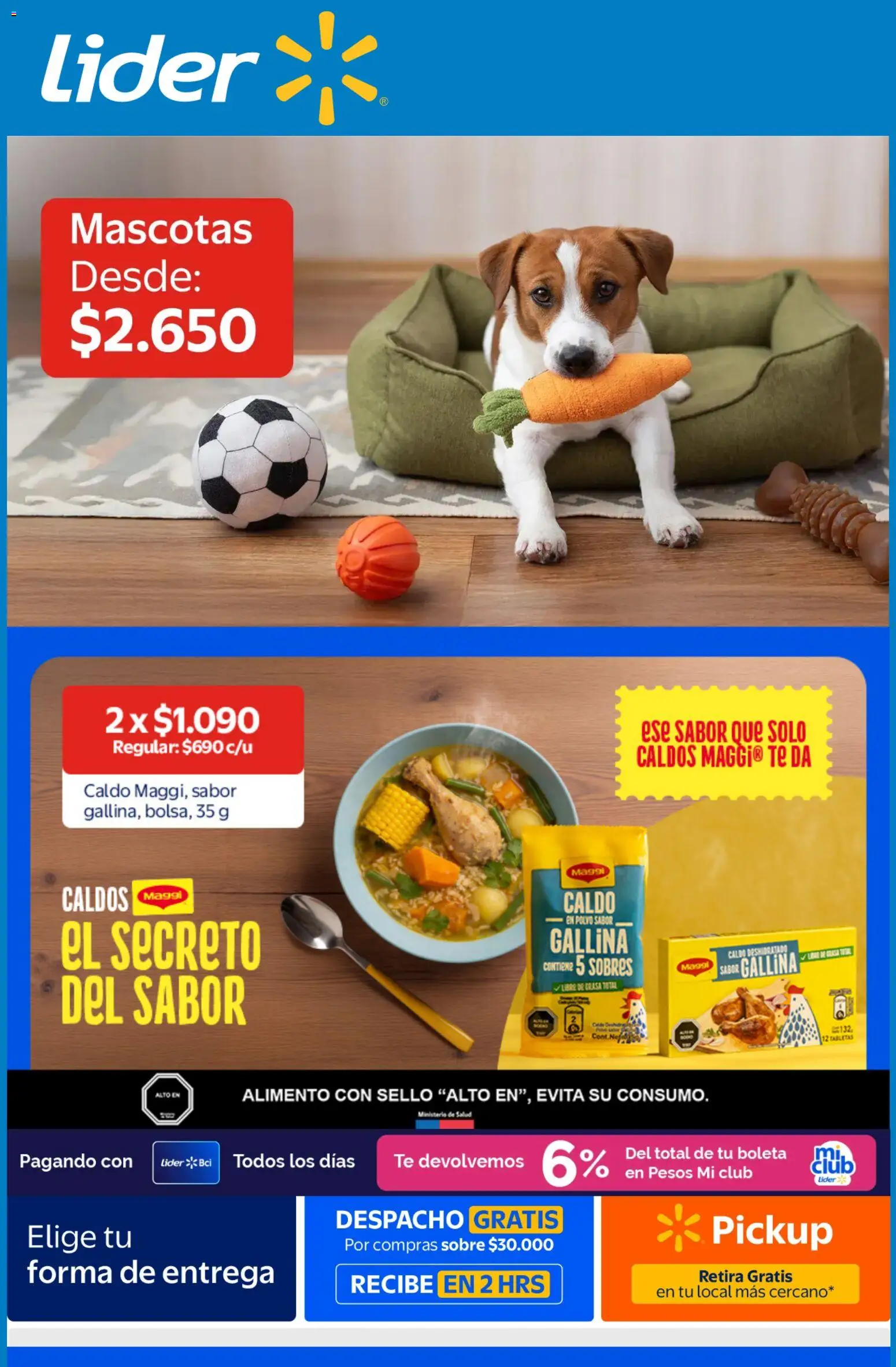 Folleto de la tienda Lider válido desde el 24.05.2026 