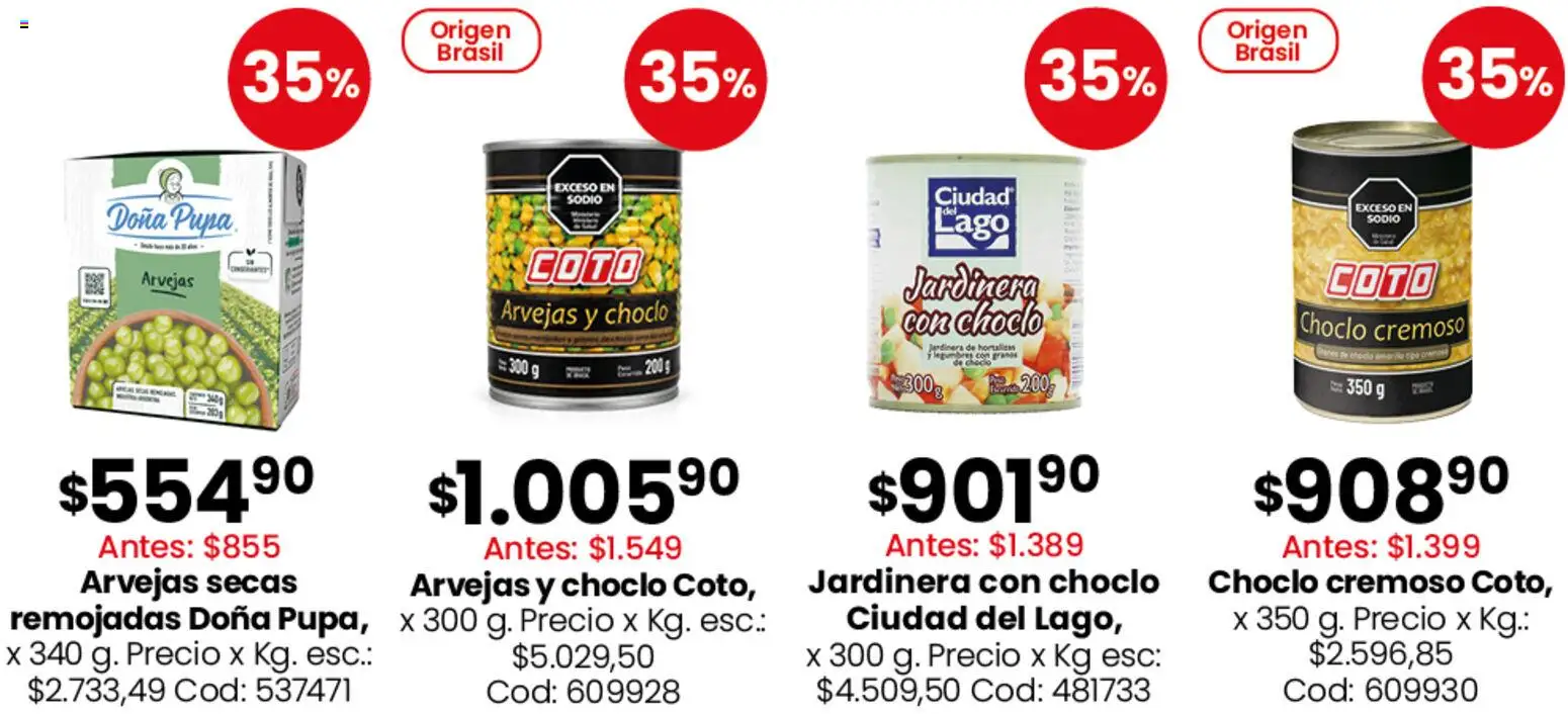 Vista previa del folleto de la tienda Coto válido desde el 28/09/2026 