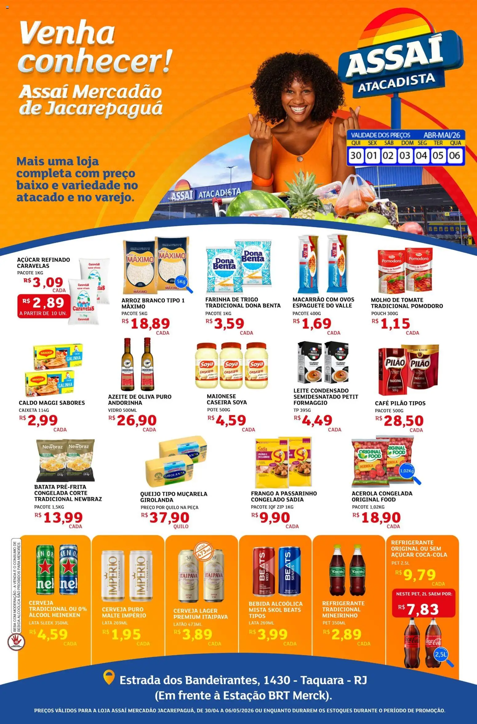Pré-Visualização do folheto "Assaí Atacadista ofertas - RJ" da loja Assaí Atacadista válido a partir de 30/04/2026