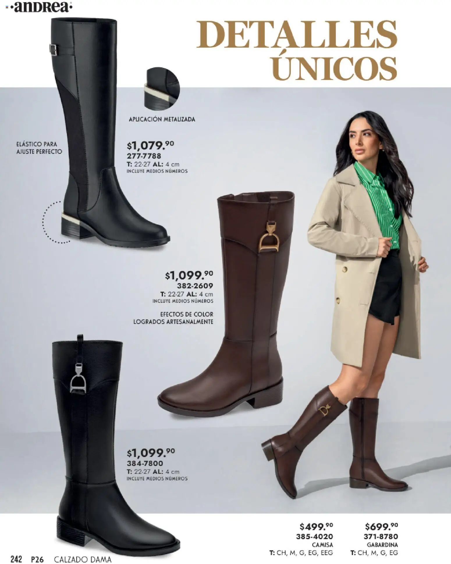 Vista previa las ofertas de la tienda Andrea - Catálogo Calzado Dama desde el 25/01/2026 