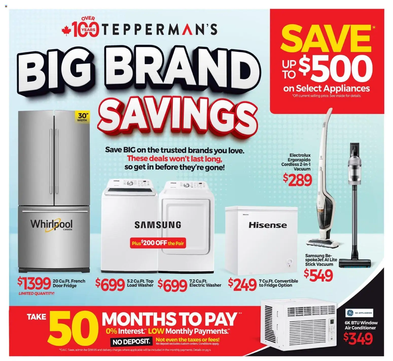 Preview of leaflet Tepperman's - Catalogue from shop Tepperman's is valid from May 22, 2026 - Door, Conditioner