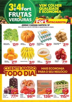 Pré-Visualização do folheto "Fort Atacadista ofertas Frutas, Verduras" da loja Fort Atacadista válido a partir de 28/07/2026