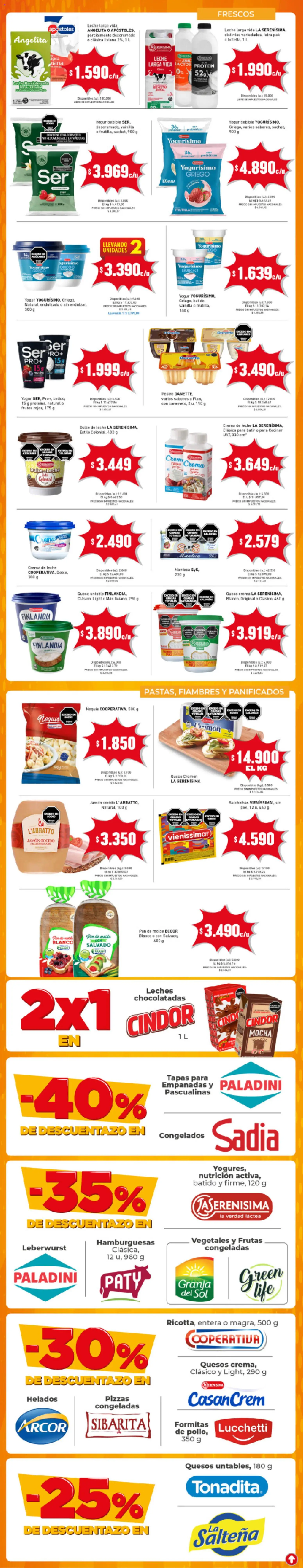 Vista previa del folleto de la tienda Cooperativa Obrera válido desde el 27/08/2026 