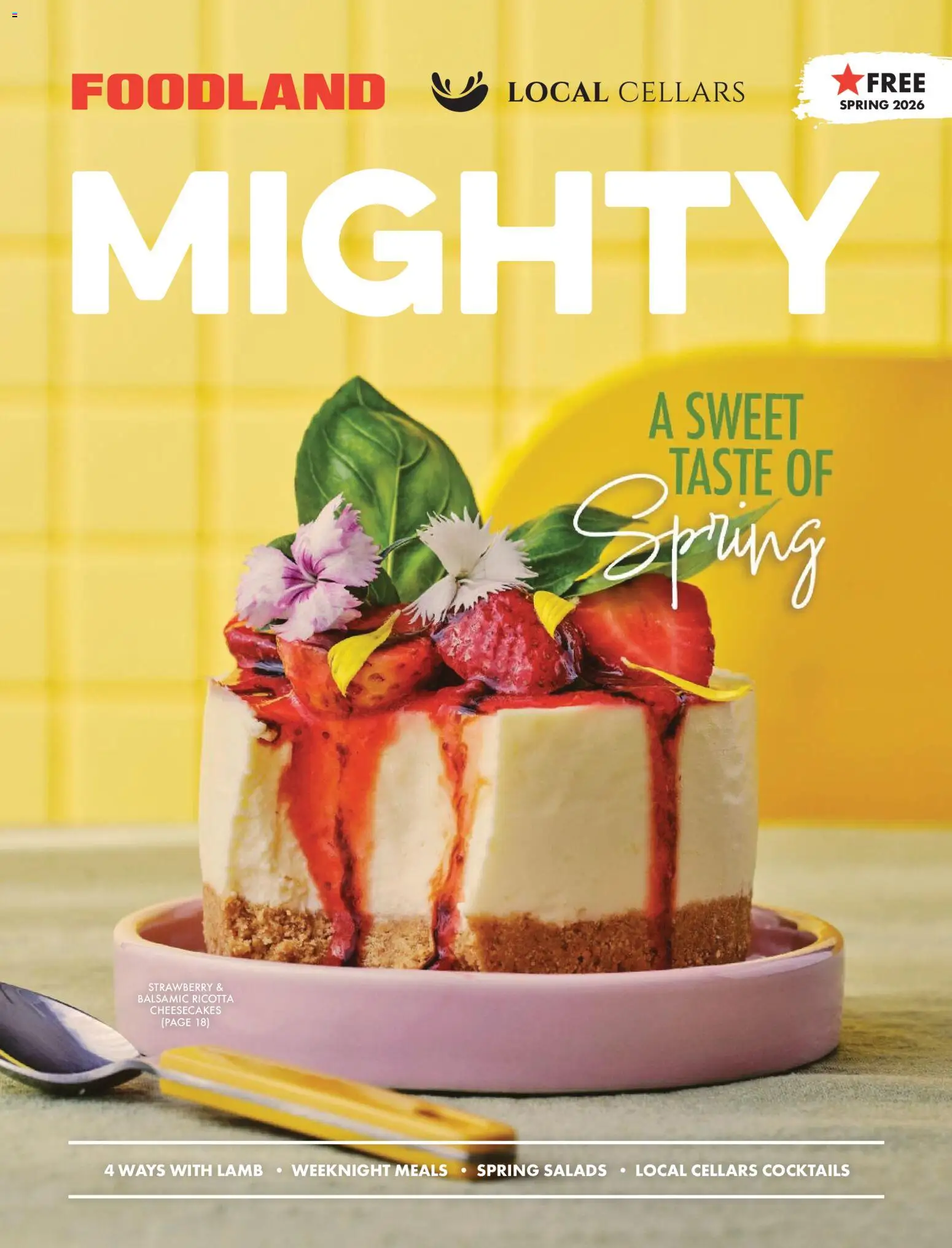 Preview of catalogue Foodland catalogue Spring 2026 from shop Foodland valid 01/09/2026