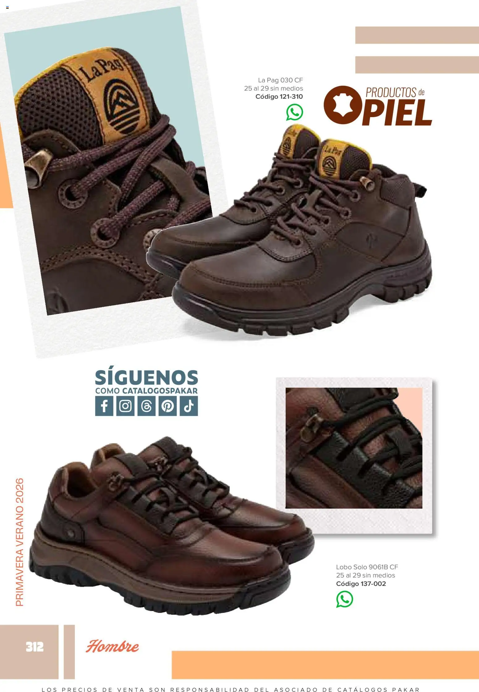 Vista previa las ofertas de la tienda SC Pakar - Catálogo Hombre desde el 30/01/2026 