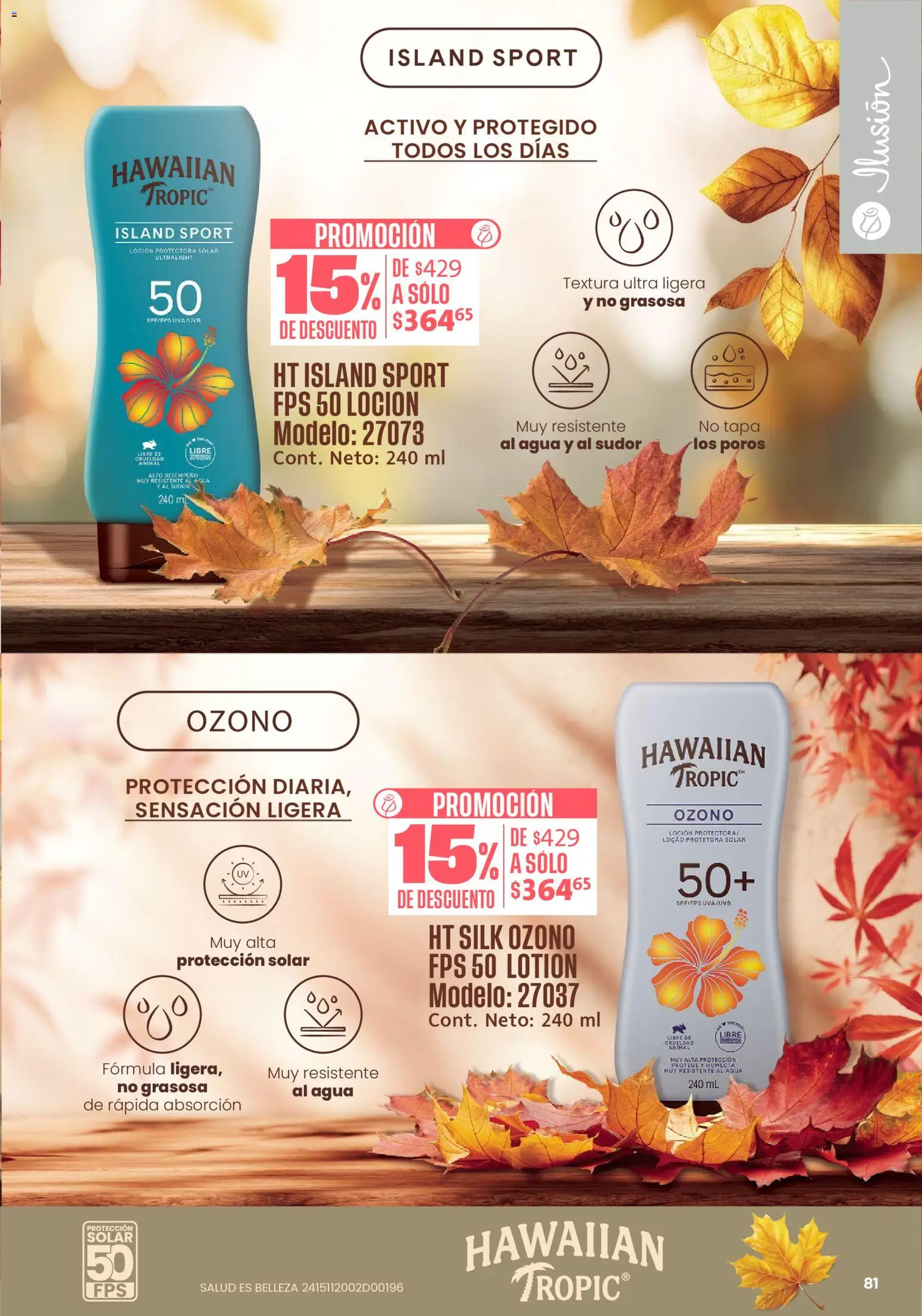 Vista previa las ofertas de la tienda Ilusión - Ilusión catálogo Marcas Amigas desde el 01/09/2026 - Agua, Loción