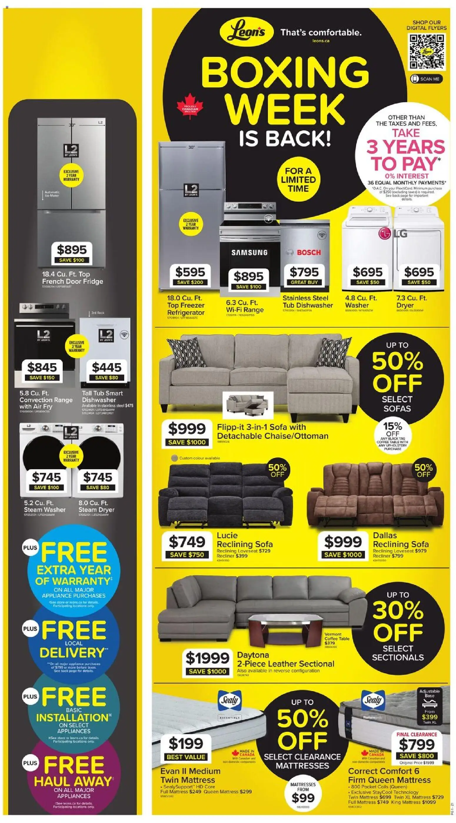 Preview of leaflet Leon's weekly flyer / circulaire from shop Leon's is valid from Jun 25, 2026