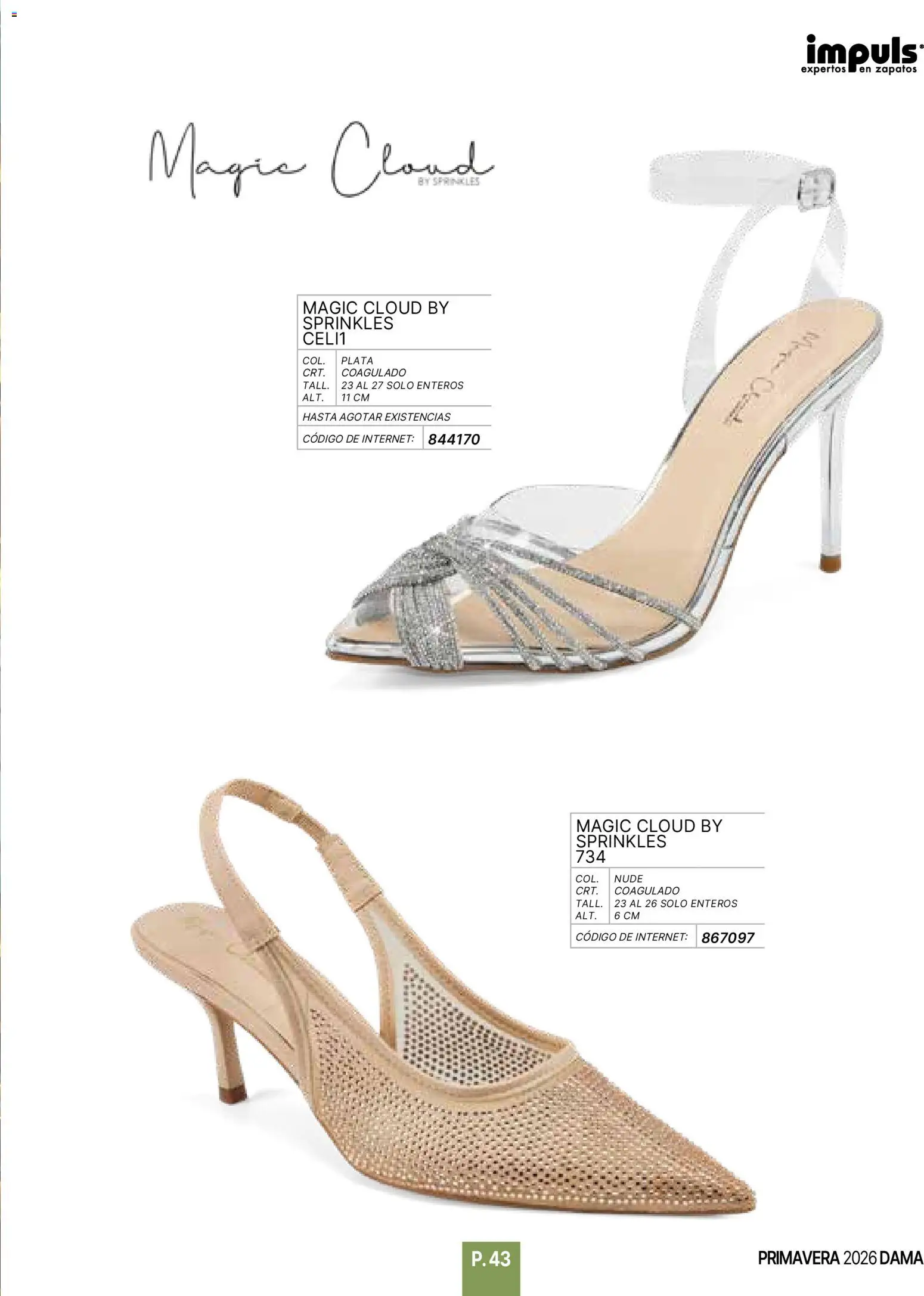 Vista previa las ofertas de la tienda Impuls - Catálogo Primavera desde el 01/01/2026 - Zapatos