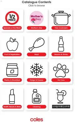 Preview of catalogue Coles catalogue QLD North from shop Coles valid 06/05/2026