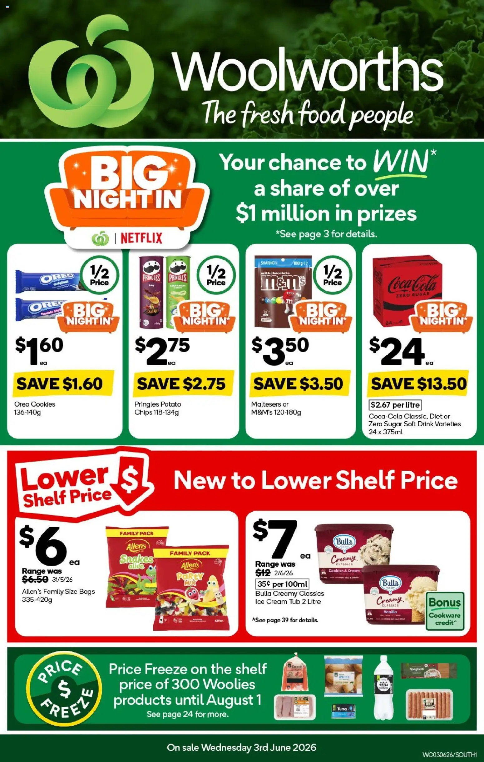 Preview of catalogue Woolworths catalogue NSW South from shop Woolworths valid 03/06/2026
