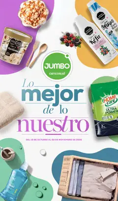  Vista previa del prospecto Jumbo catálogo del almacen Jumbo válida del 19/10/2026 al 02/11/2026