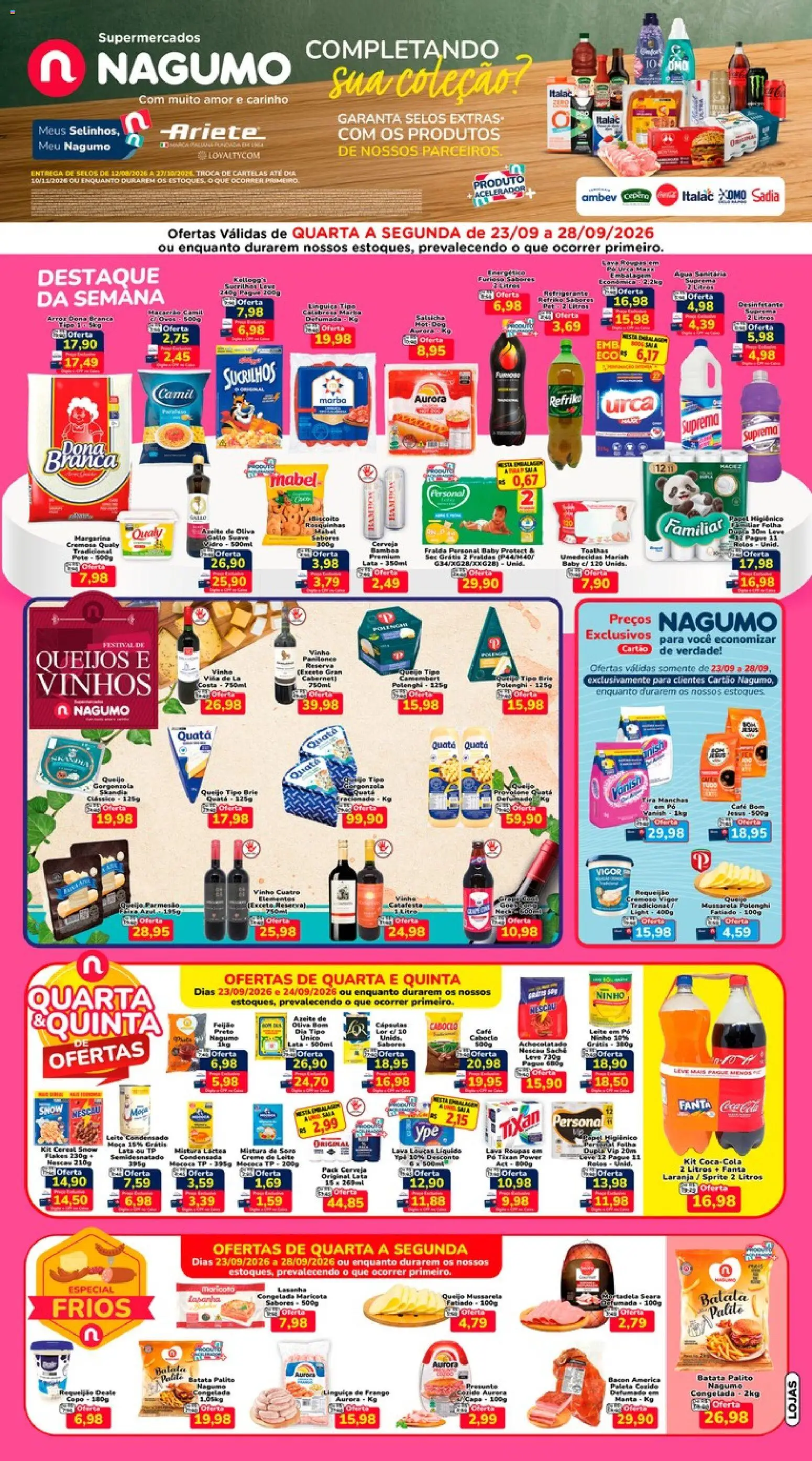 Pré-Visualização do folheto "Nagumo - Ofertas da semana" da loja Nagumo válido a partir de 23/09/2026