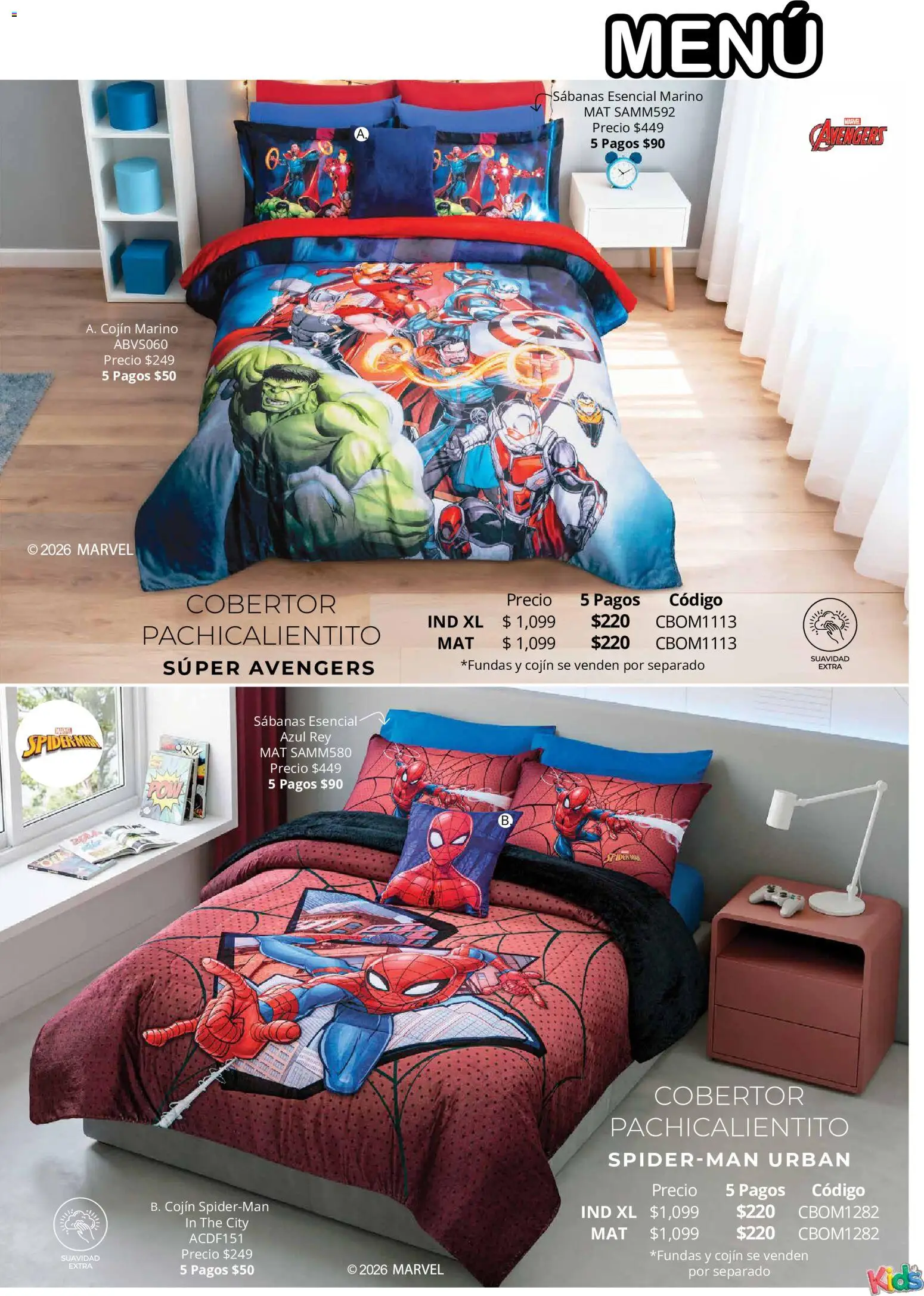 Vista previa las ofertas de la tienda Colchas Concord - Colchas Concord catálogo Colección Infantil desde el 01/08/2026 