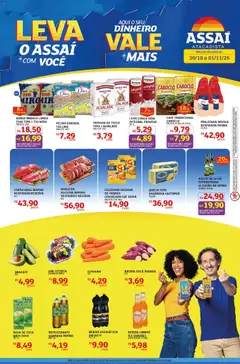Pré-Visualização do folheto "Assaí Atacadista ofertas - MT" da loja Assaí Atacadista válido a partir de 30/10/2026