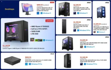 Un aperçu du dépliant Canada Computers weekly flyer du magasin Canada Computers est valide à partir 28 juill. 2026
