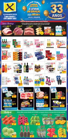 Pré-Visualização do folheto "X Supermercados ofertas Osasco" da loja X Supermercados válido a partir de 23/10/2026