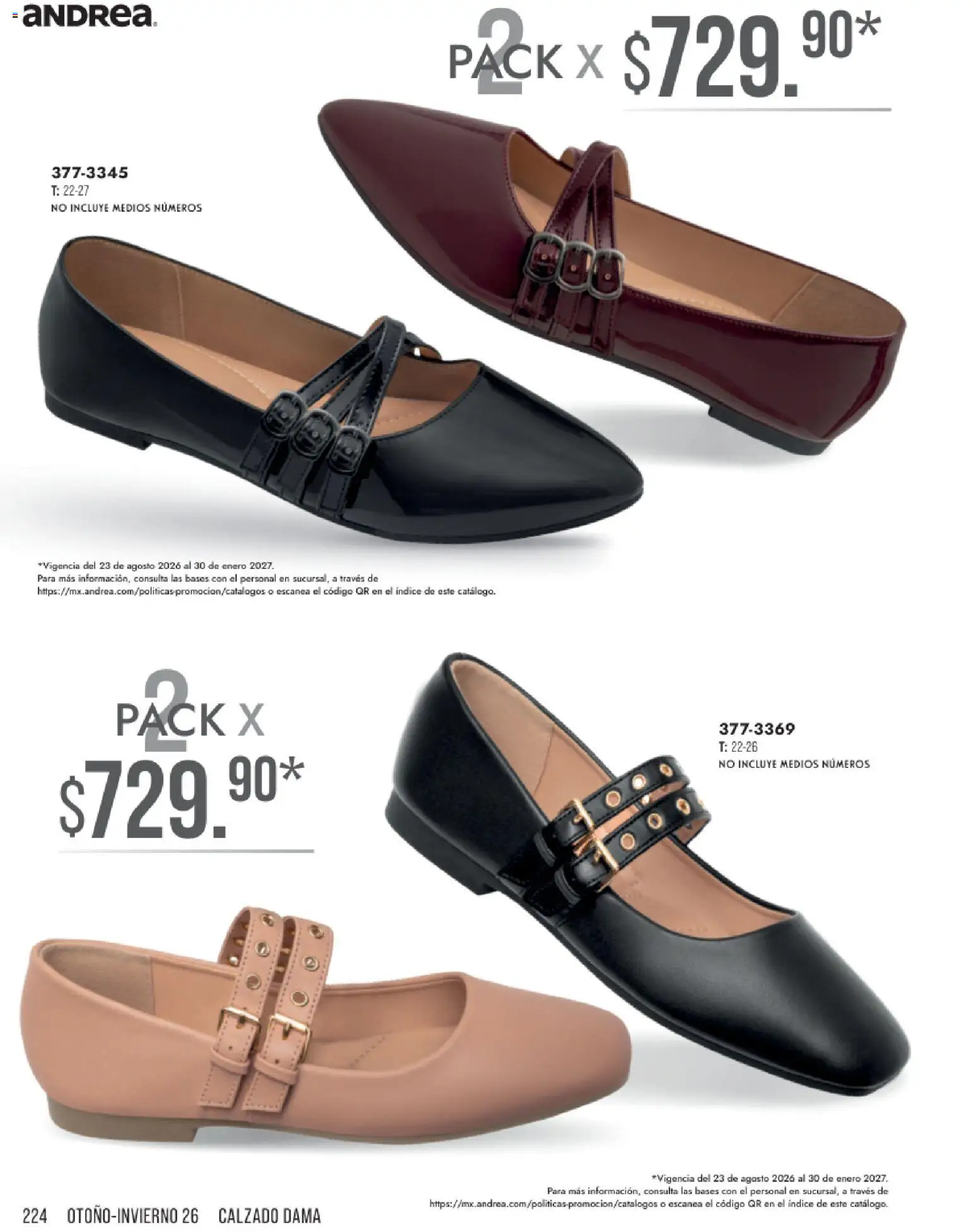 Vista previa las ofertas de la tienda Andrea - Andrea catálogo Otoño Invierno desde el 23/08/2026 