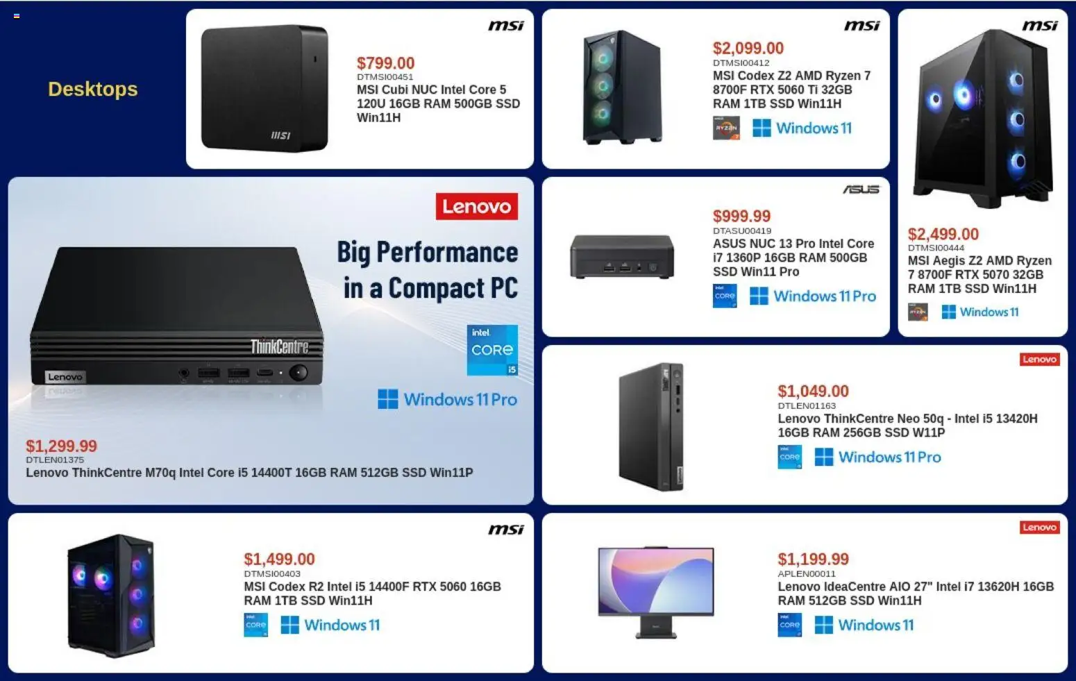 Preview of leaflet Canada Computers weekly flyer from shop Canada Computers is valid from May 22, 2026 - PC