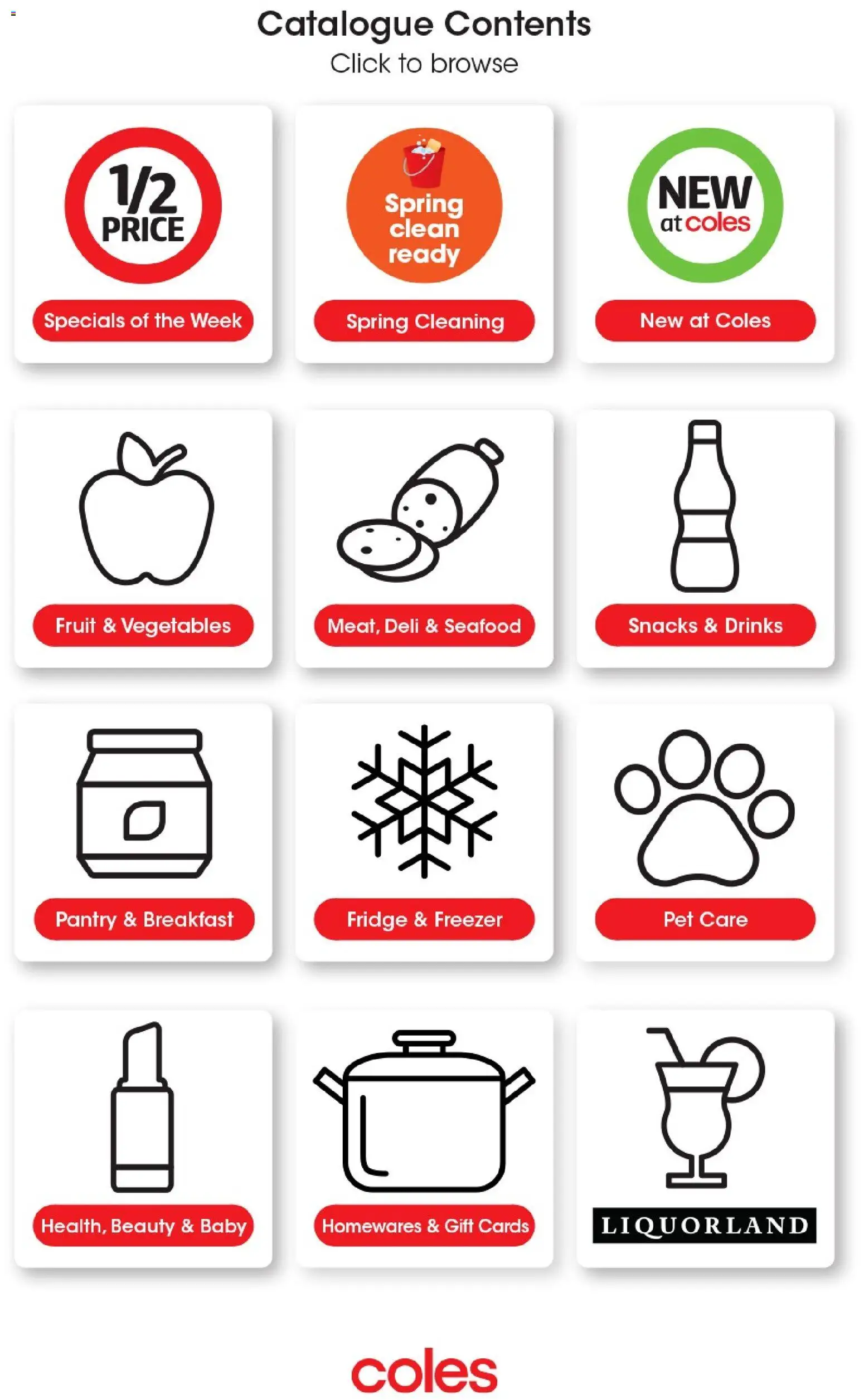 Preview of catalogue Coles catalogue from shop Coles valid 04/08/2026