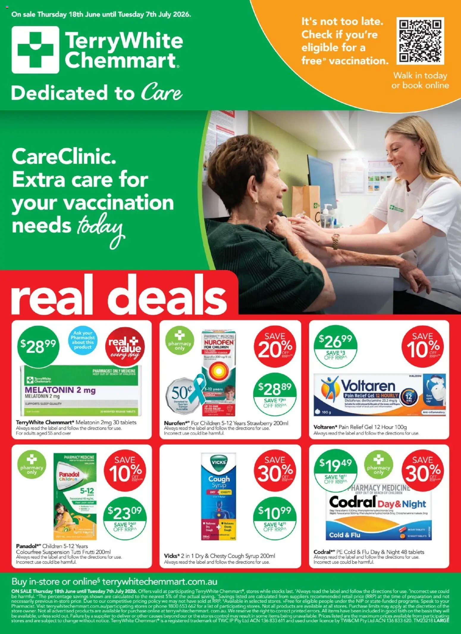 Preview of catalogue Terry White catalogue Aberglasslyn from shop Terry White valid 18/06/2026