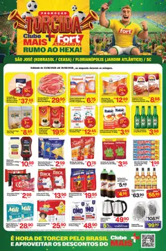 Pré-Visualização do folheto "Fort Atacadista ofertas Torcida" da loja Fort Atacadista válido a partir de 23/06/2026