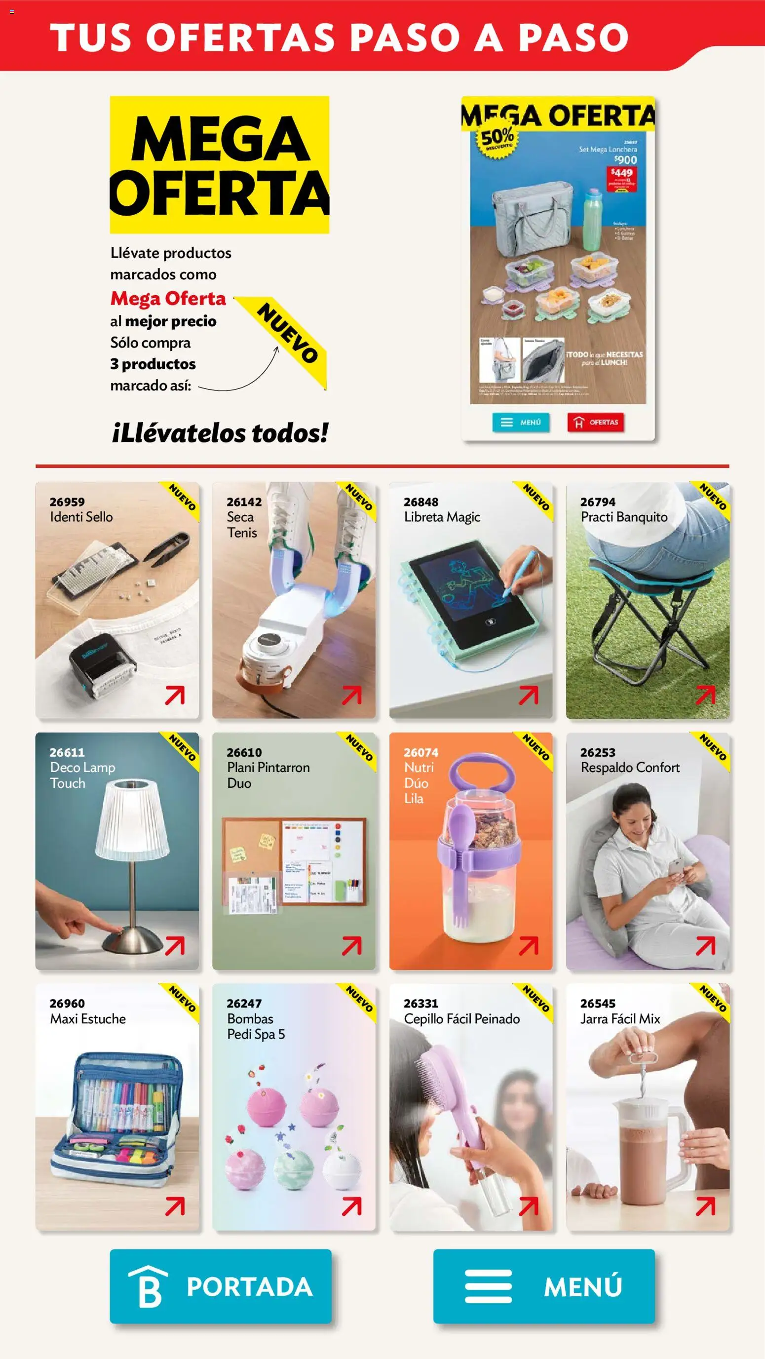 Vista previa las ofertas de la tienda Betterware - Betterware campaña 8 2026 desde el 03/08/2026 